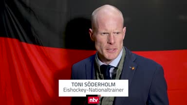 Eishockey-Bundestrainer Söderholm nach Auftaktsieg zufrieden