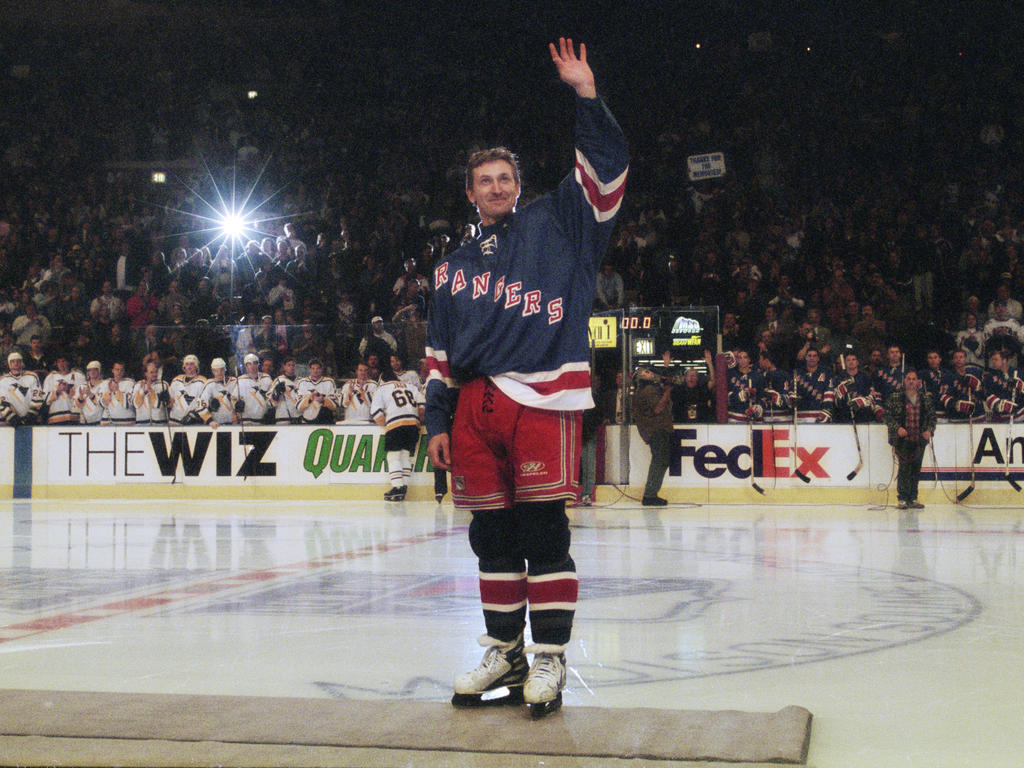 EISHOCKEY: Wayne Gretzky (USA)