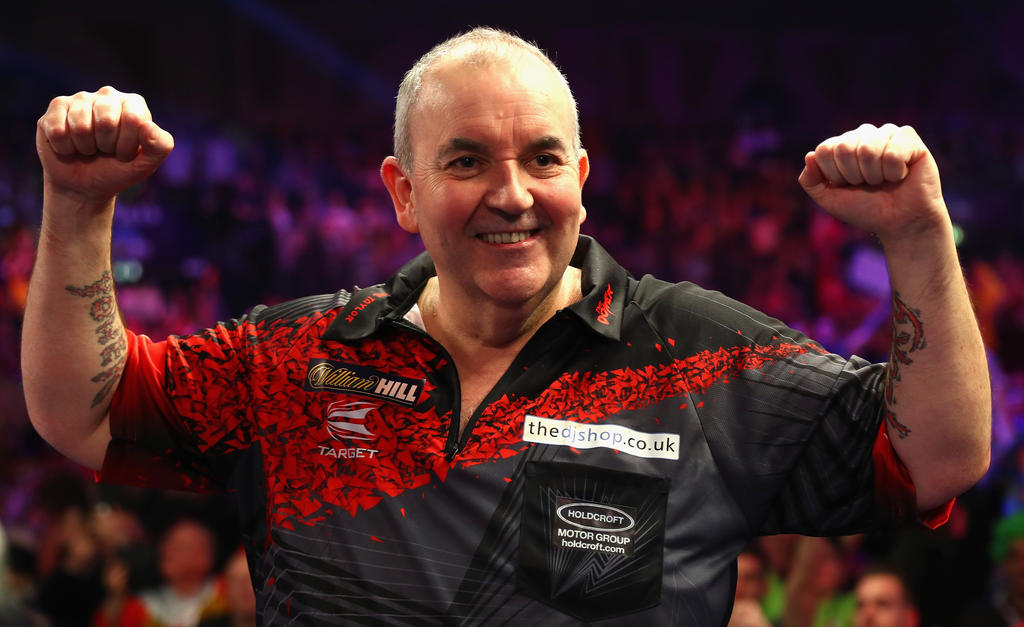 DARTS: Phil Taylor (England)