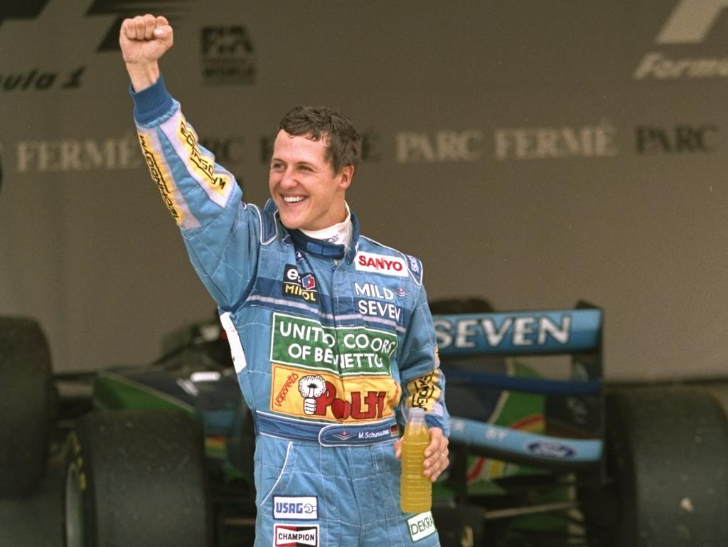 Schumacher eine Klasse für sich