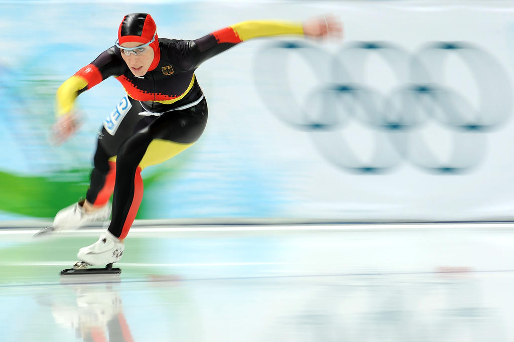Anni Friesinger-Postma - Eisschnelllauf-Olympiasiegerin