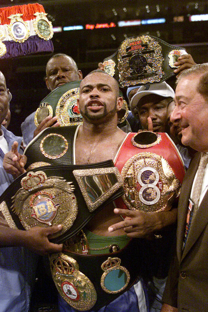 Platz 24: Roy Jones jr. (Mittel-, Supermittel-, Halbschwer-, Cruiser- und Schwergewicht)