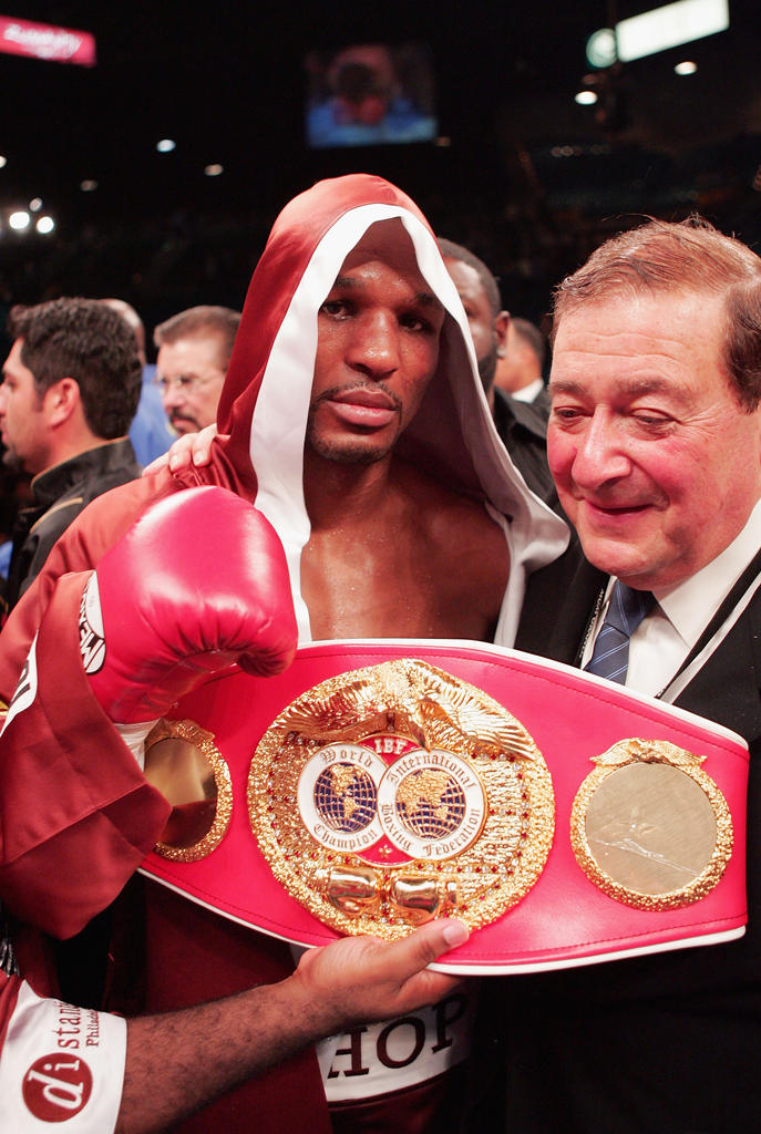 Platz 14: Bernard Hopkins (Mittel- und Halbschwergewicht)