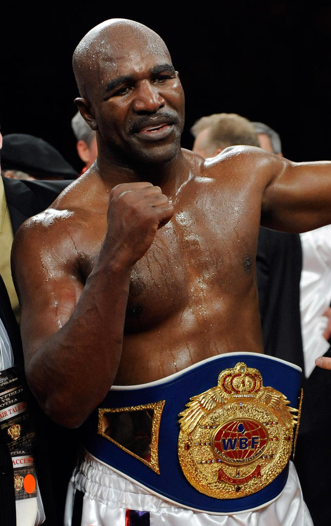 Platz 6: Evander Holyfield (Cruiser- und Schwergewicht)
