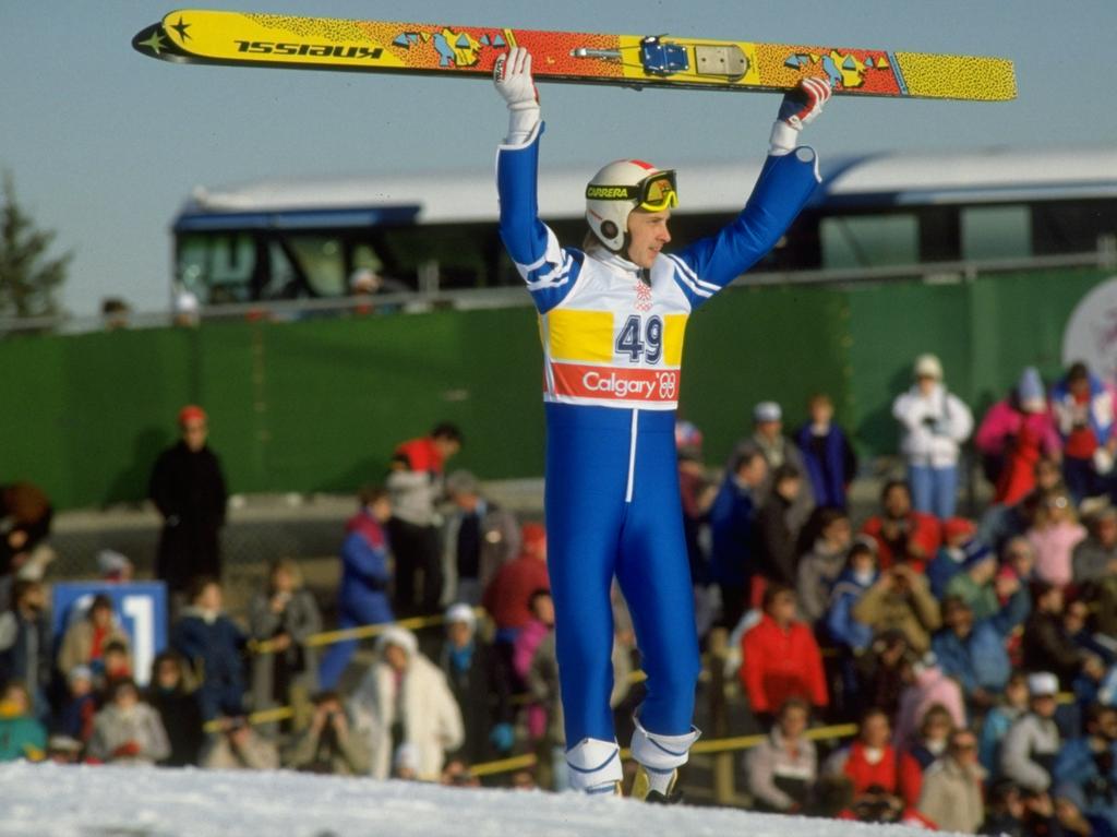 SKISPRINGEN: Matti Nykänen (Finnland)