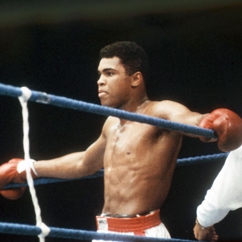 Muhammad Ali vor dem "Rumble in the Jungle" 1974