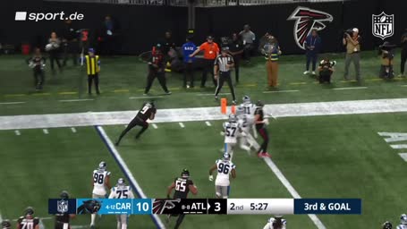 Penix stürmt in die Endzone
