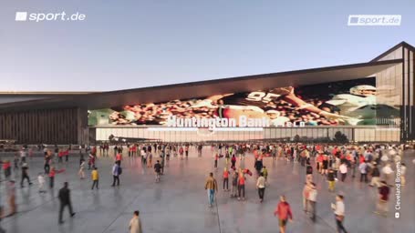 Soll das neue Mega-Stadion der Cleveland Browns aussehen.
