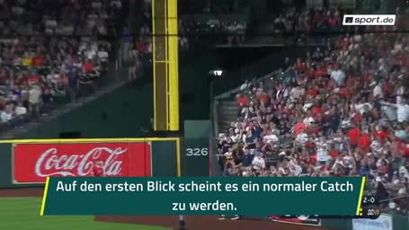 Kurios: Fan klaut MLB-Star den Ball