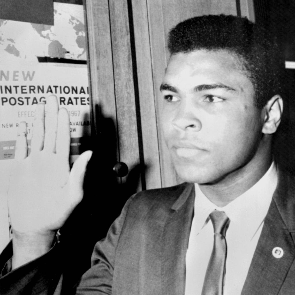 Muhammad Ali vor dem Fight mit Floyd Patterson 1965