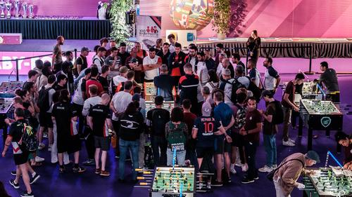 Tischfußball begeistert die Massen