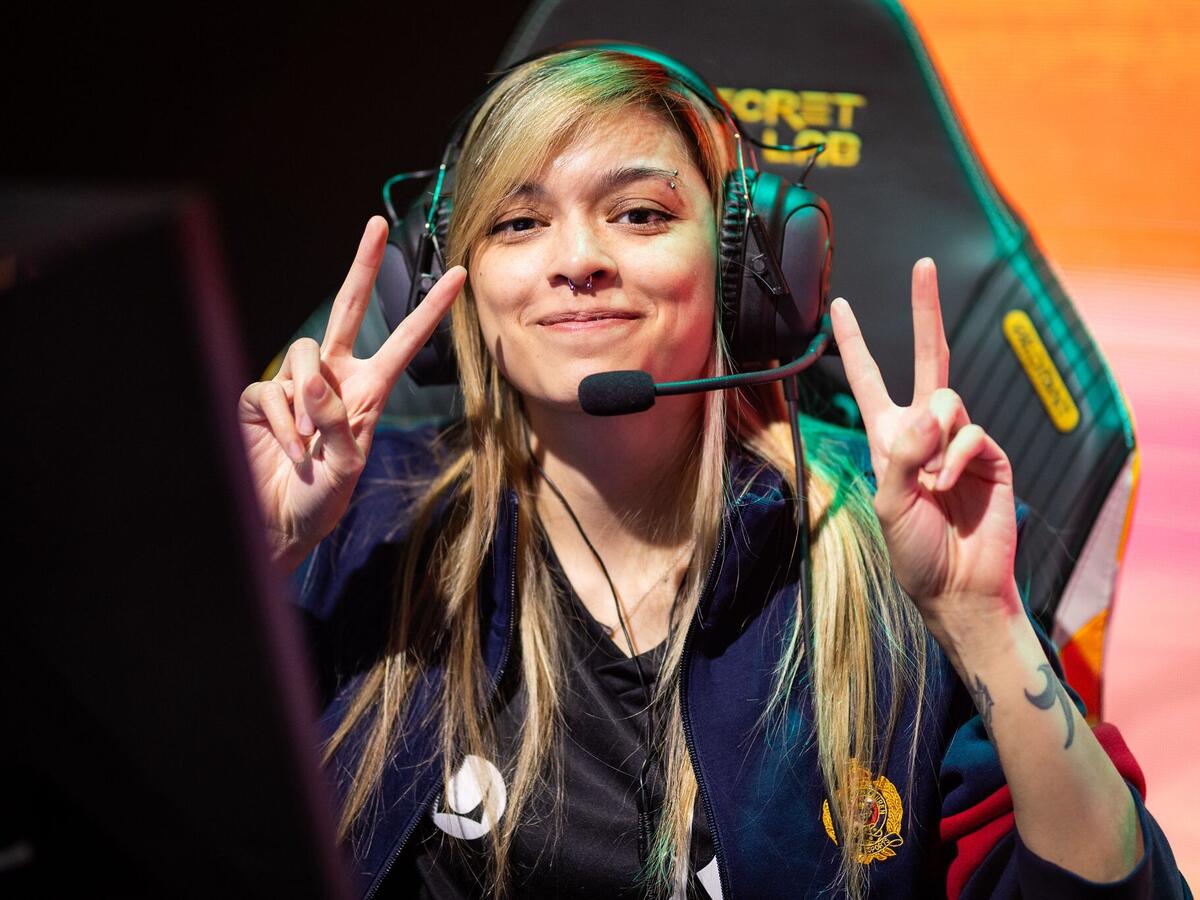 Die deutsche Valorant-Spielerin roxi spielt mit G2 Gozen in São Paulo um den WM-Titel