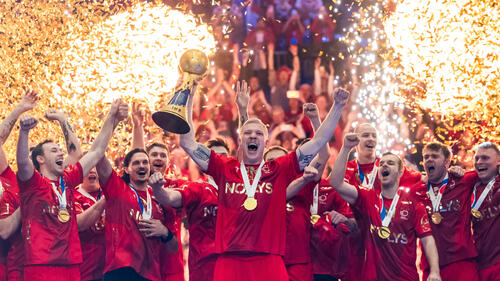 Dänemark ist zum vierten Mal hintereinander Handball-Weltmeister
