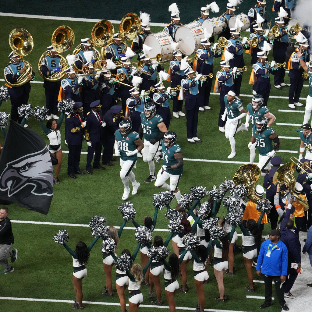 Die Eagles stürmen aufs Feld