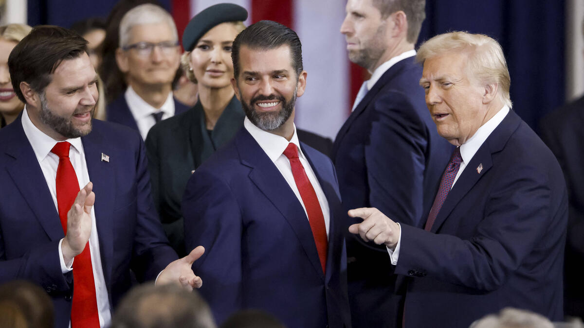 Donald Trump Jr. (m.) investiert in die Enhanced Games