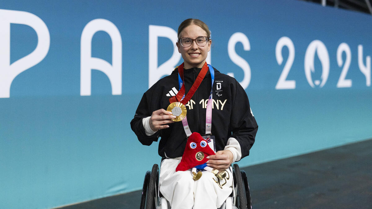 Sandra Mikolaschek sicherte sich sensationell Bronze beim Tischtennis