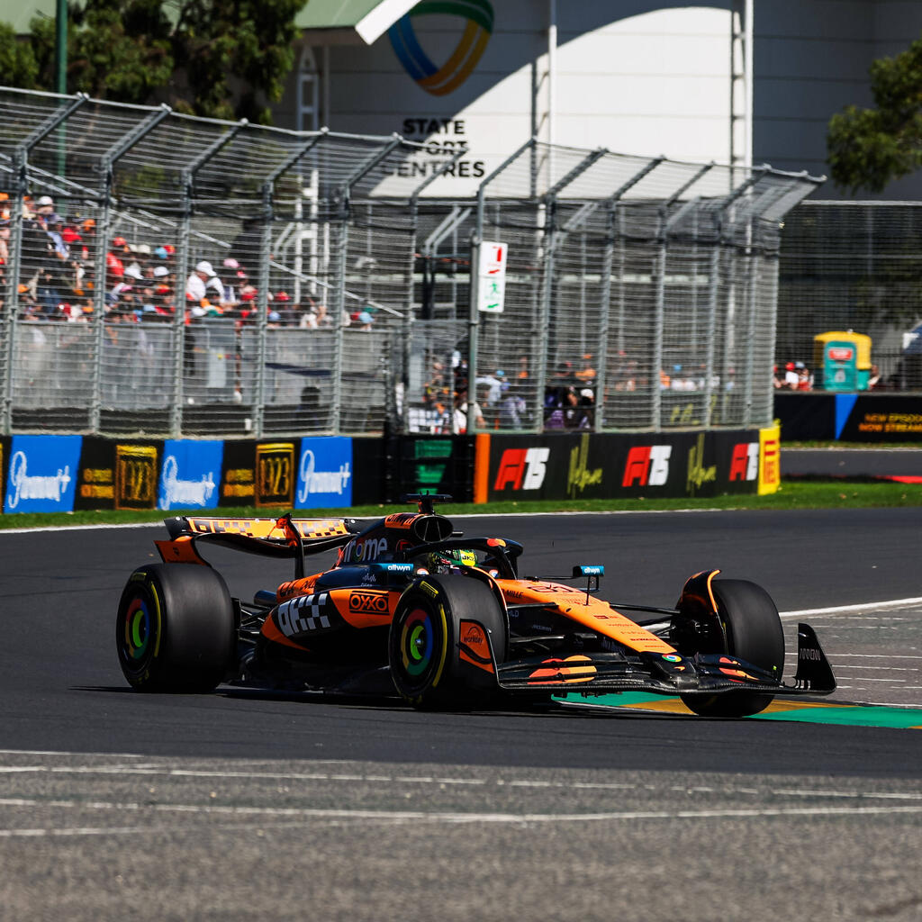 1. Platz: Oscar Piastri (McLaren) - 1:15.293m in FP2