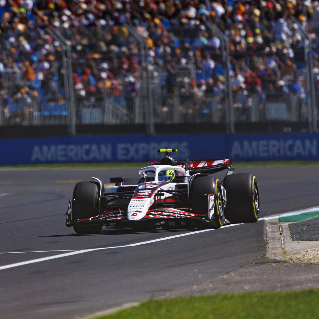 Platz 10: Oliver Bearman (Haas) - Note: 1,5