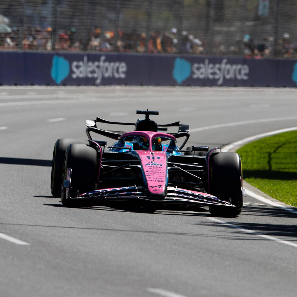 Platz 13: Pierre Gasly (Alpine) - Note: 3,5