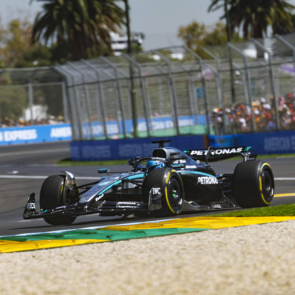 Platz 5: George Russell (Mercedes) - Note: 3,0