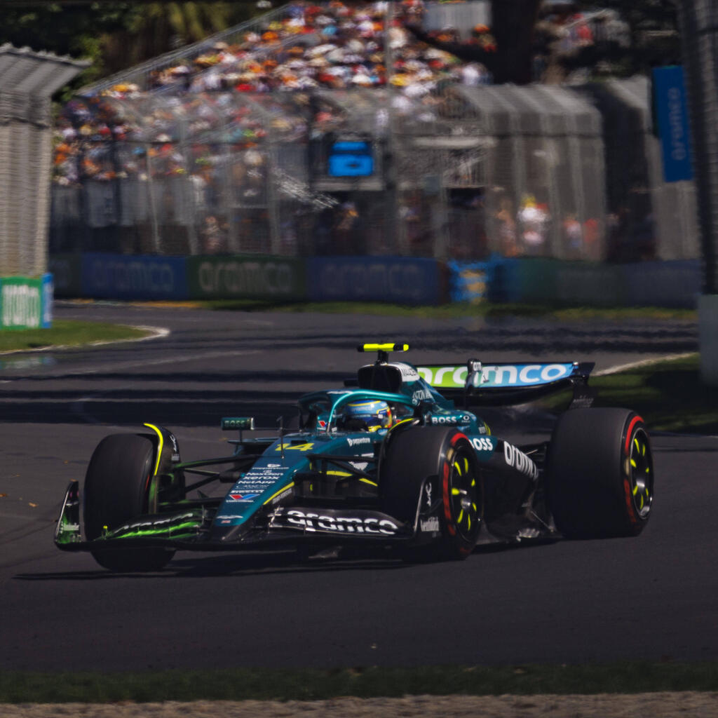 Platz 11: Fernando Alonso (Aston Martin) - Note: 3,0