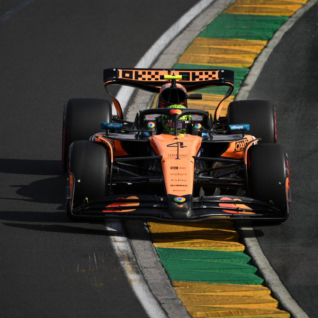 2. Platz: Lando Norris (McLaren) - 1:15.318m in FP2