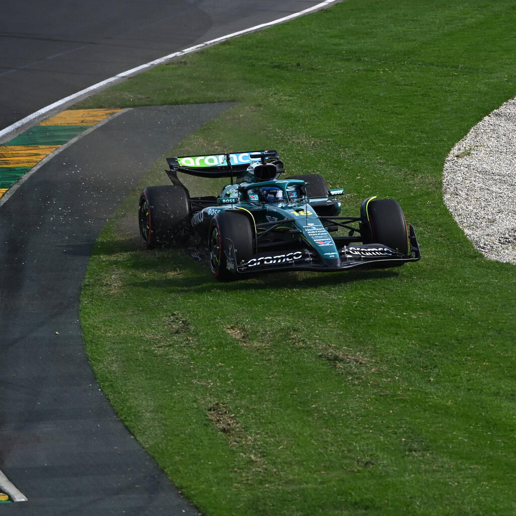 17. Platz: Lance Stroll (Aston Martin) - 1:16.341 in FP2