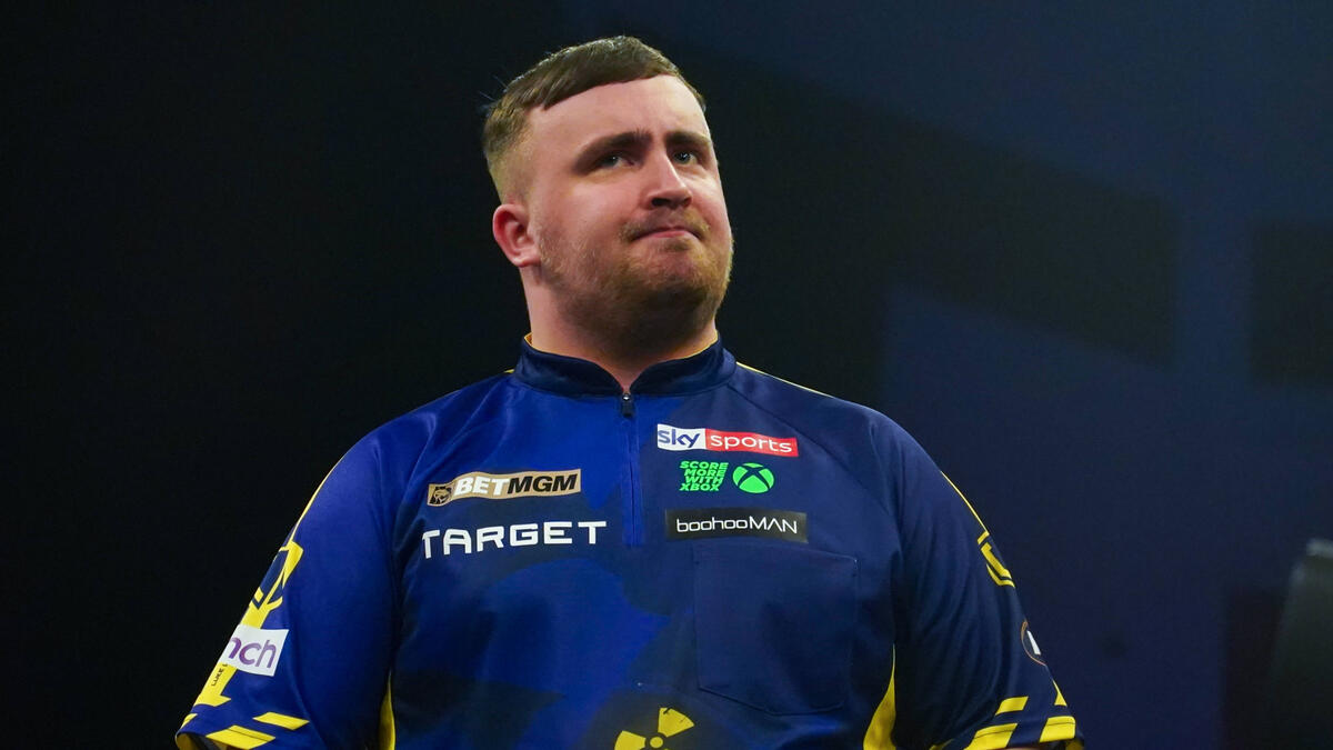 Darts-Weltmeister Luke Littler präsentiert sich auf der Tour dominant