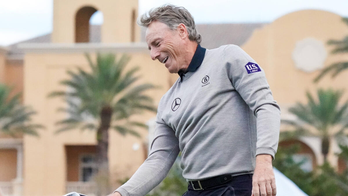 Bernhard Langer ist eine Golf-Ikone