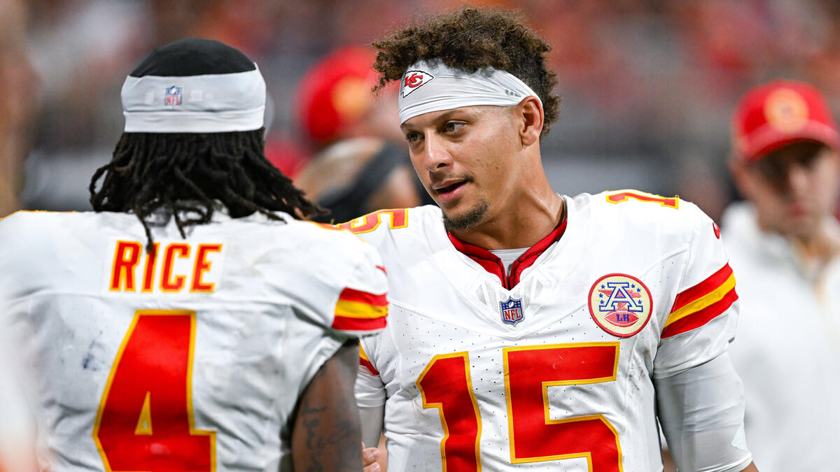 Patrick Mahomes kann in der kommenden Saison wieder mit Rashee Rice spielen