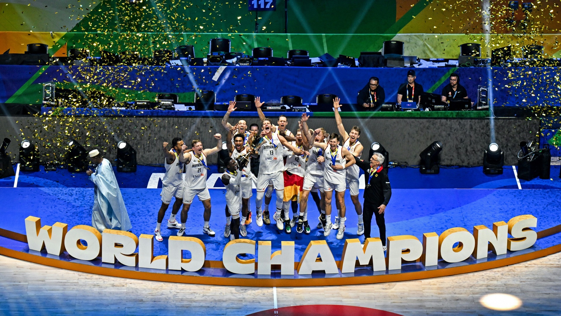 Nächste Ehrung für die Basketball-Weltmeister