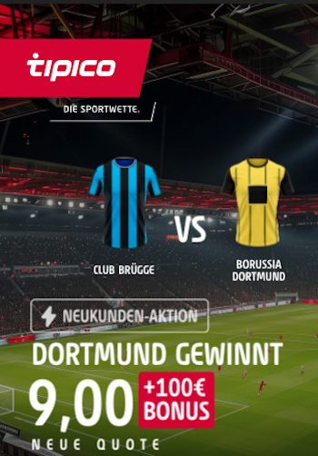 Tipico Neukunden-Boost zu Sieg BVB, 18.9.24
