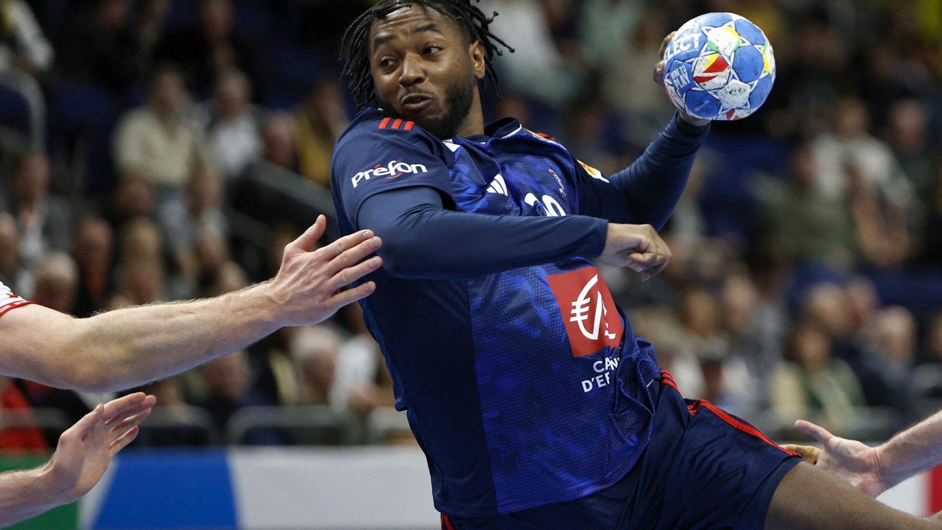 Benoit Kounkoud bei der Handball-EM
