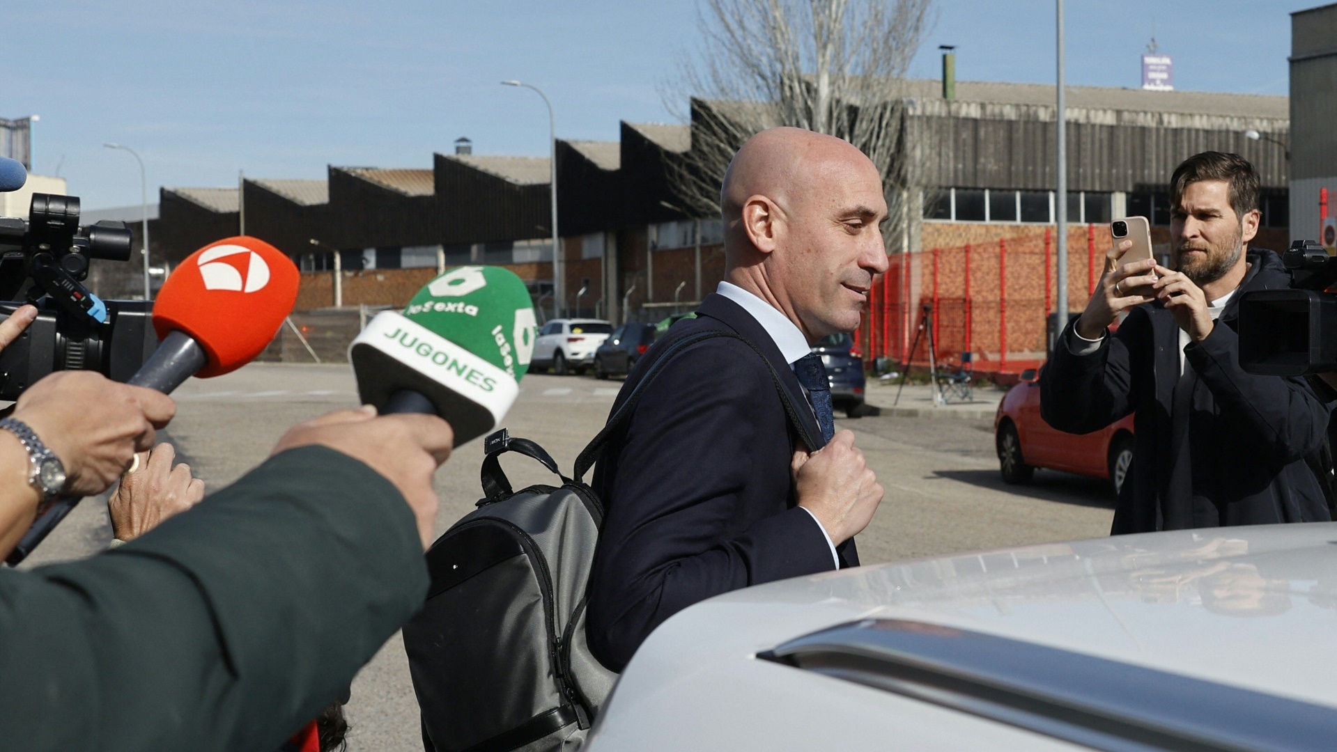 Luis Rubiales am letzten Tag des Prozesses