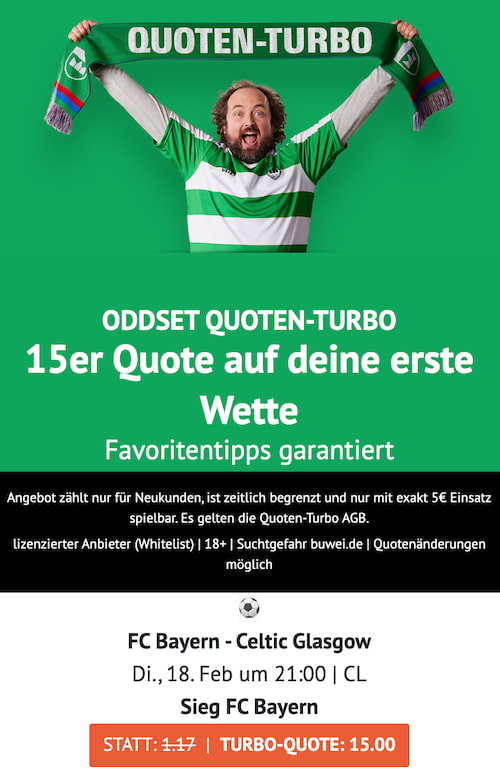 FCB ODDSET, 18.2.